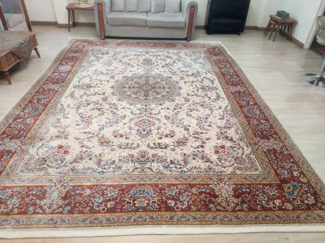 فرش ابریشم ماشینی|فرش|تهران, خاک سفید|دیوار