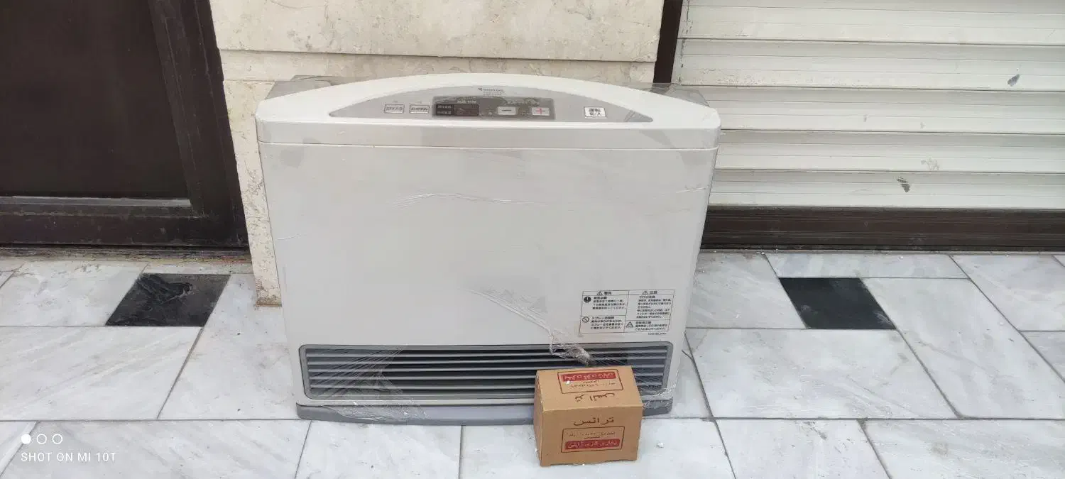 بخاری گازی برقی ژاپنی کپسولی/قسطی|بخاری، هیتر، شومینه|کاشان, باغ فین|دیوار