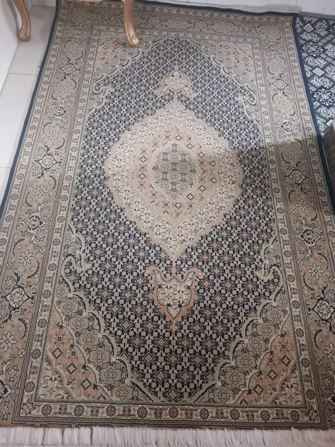 یک جفت فرش چهارمتری ریز نقش و تراکم بالا|فرش|کوار, |دیوار