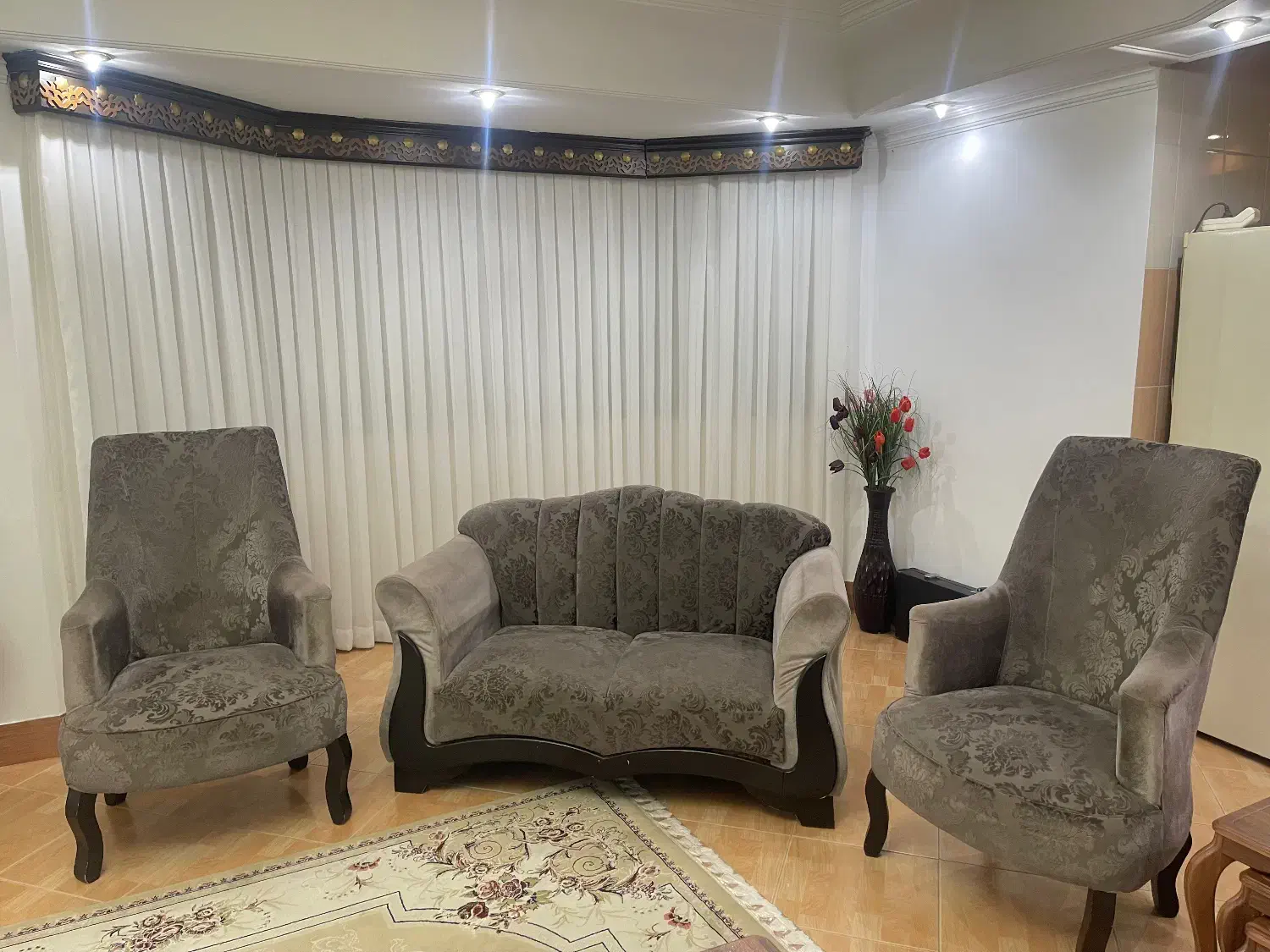 مبل ۷ نفره|مبلمان خانگی و میز عسلی|ساری, |دیوار