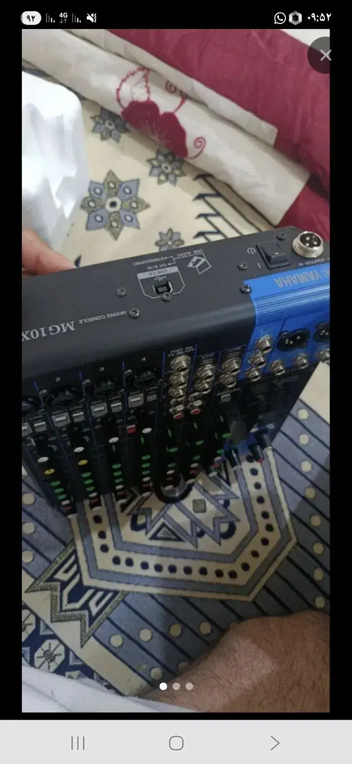 میکسر یاماها10درحدنو|آلات موسیقی|هیرمند, |دیوار