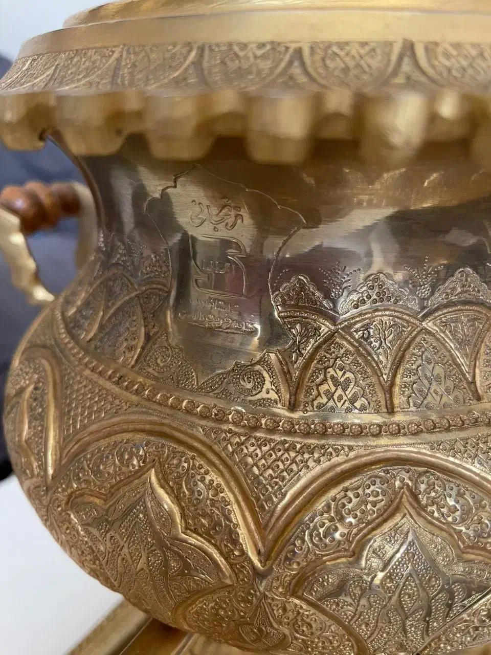 سماور برقی اب طلاکاری|صنایع دستی و سایر لوازم تزئینی|تهران, شهرک غرب|دیوار