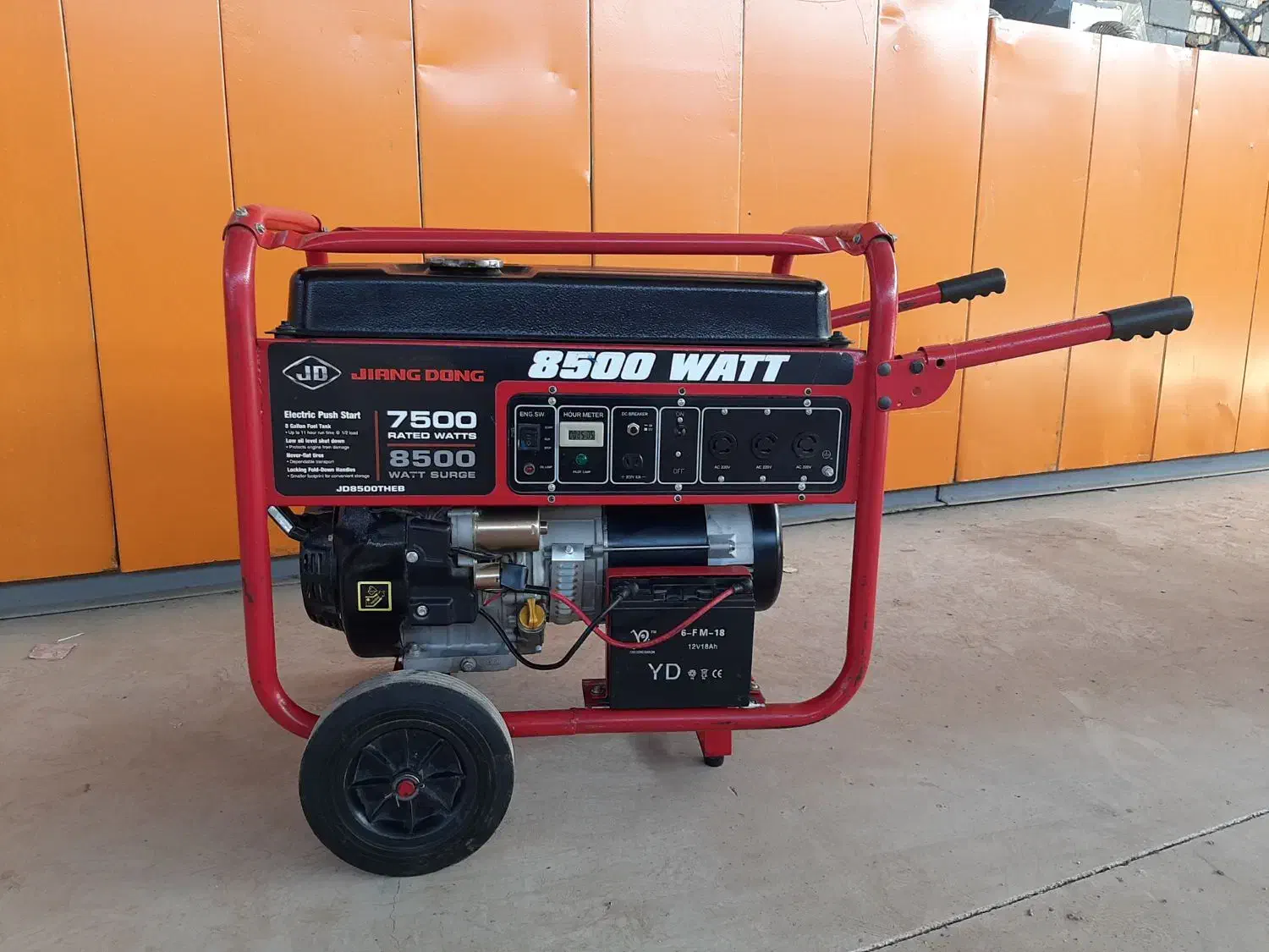 موتور برق جیانگ دانگ 8.5 وبتونر کاملا سالم|ابزارآلات|خواجه, |دیوار