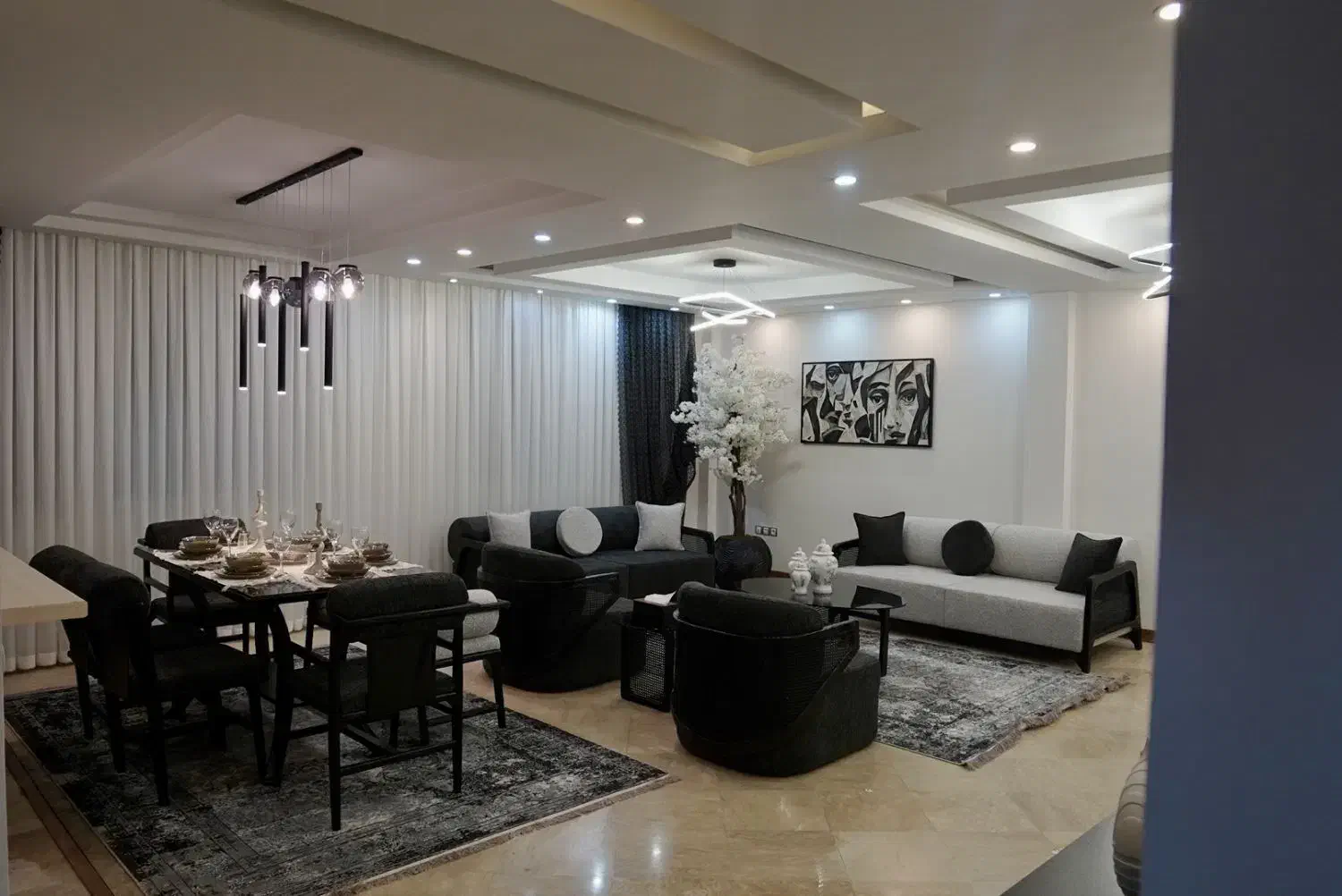 آپارتمان مبله ۱۳۵م ۲خ لوکس سعادت آباد/ افتتاح شد|اجارهٔ کوتاهمدت آپارتمان و سوئیت|تهران, سعادتآباد|دیوار