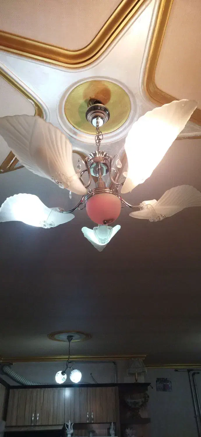 لوستر|لوستر و چراغ آویز|تبریز, |دیوار