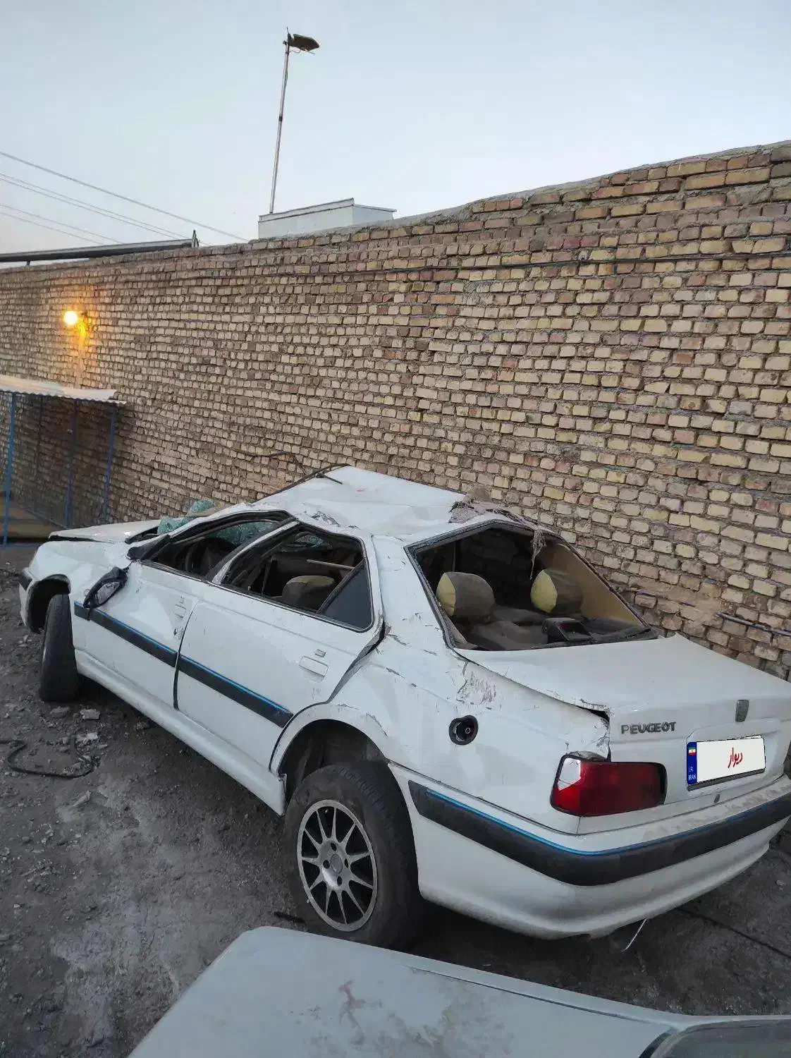 پارس 95 دوگانه کارخانه شاسی پلمپ|خودرو سواری و وانت|خوی, |دیوار