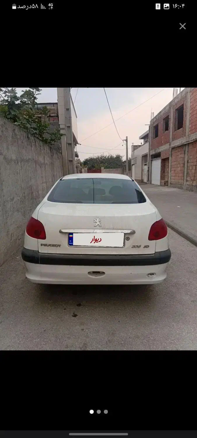 206 sd tu5|خودرو سواری و وانت|بهشهر, |دیوار