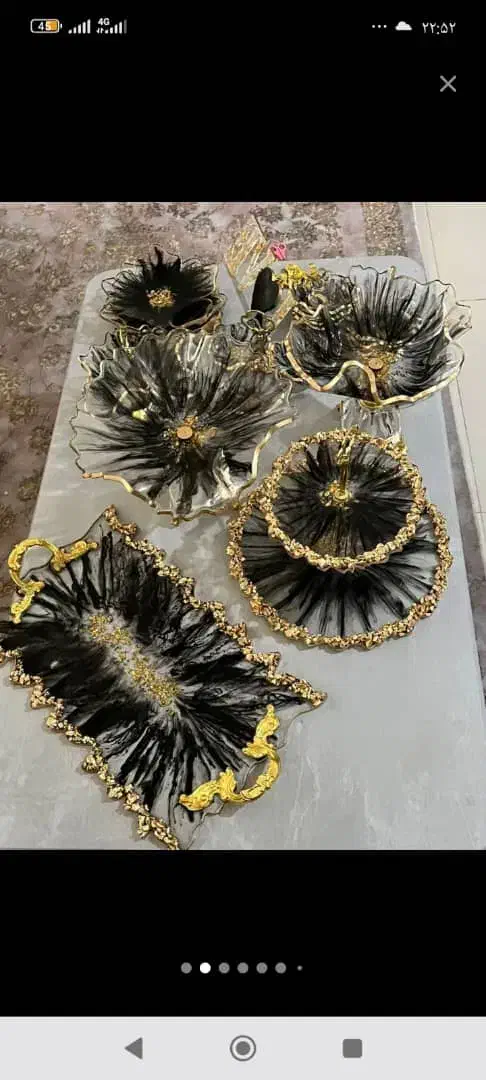 آجیل خوری عروس|ظروف سرو و پذیرایی|قیدار, |دیوار