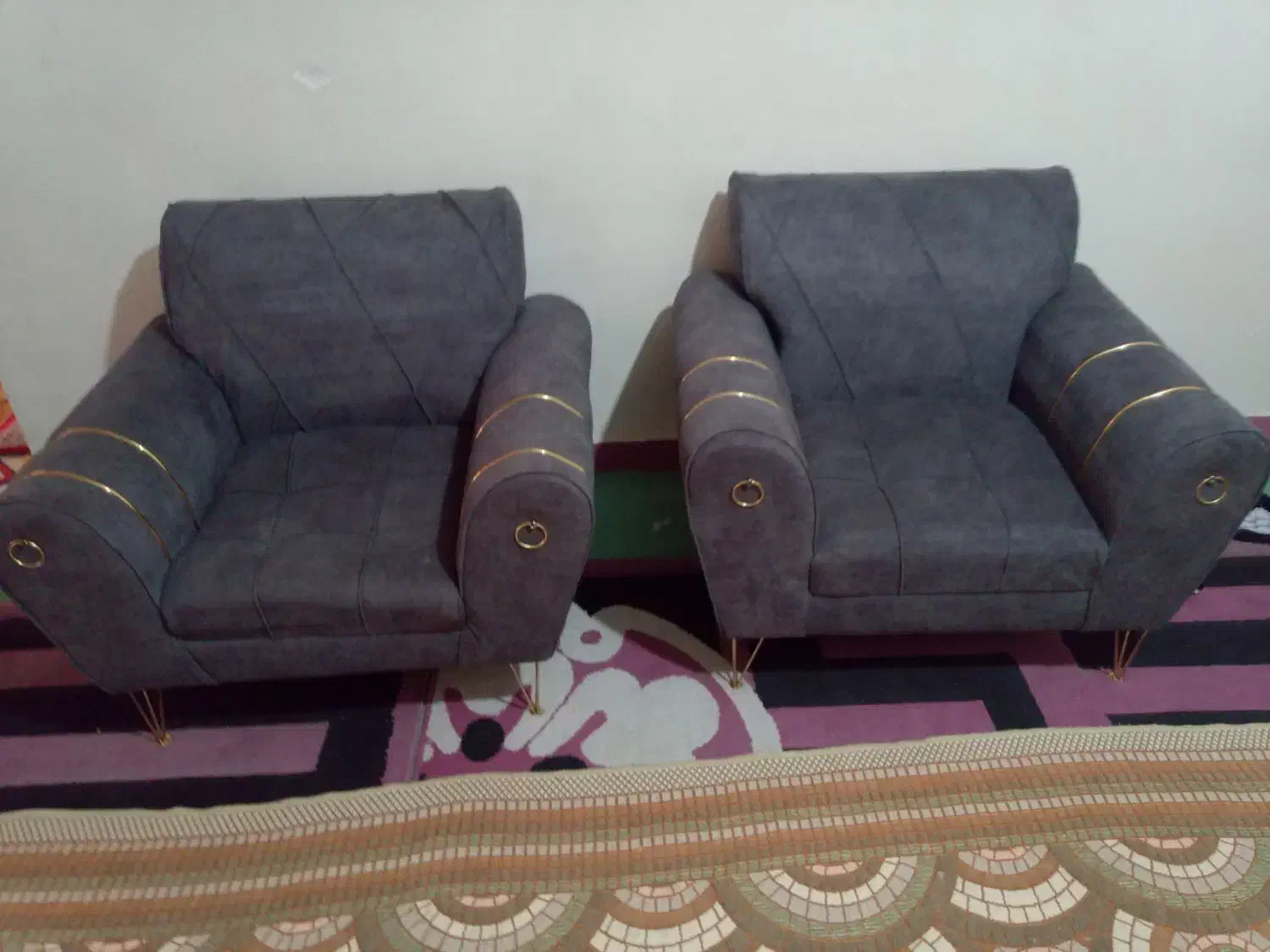 فروش فوری مبل راحتی هفت نفره|مبلمان خانگی و میز عسلی|مسجد سلیمان, |دیوار