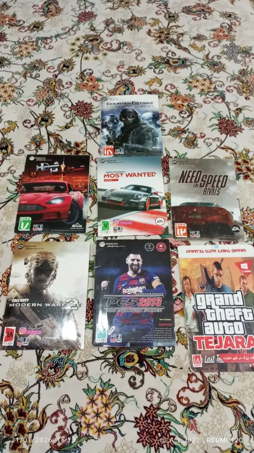 تعدادی بازی|کنسول، بازی ویدئویی و آنلاین|ایلام, |دیوار