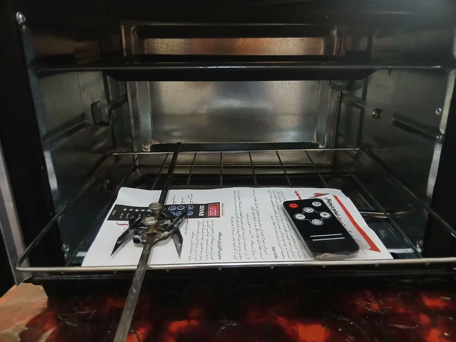 توستر ۱۰لیتری مدل click|اجاق گاز و لوازم برقی پخت‌وپز|کرمان, |دیوار