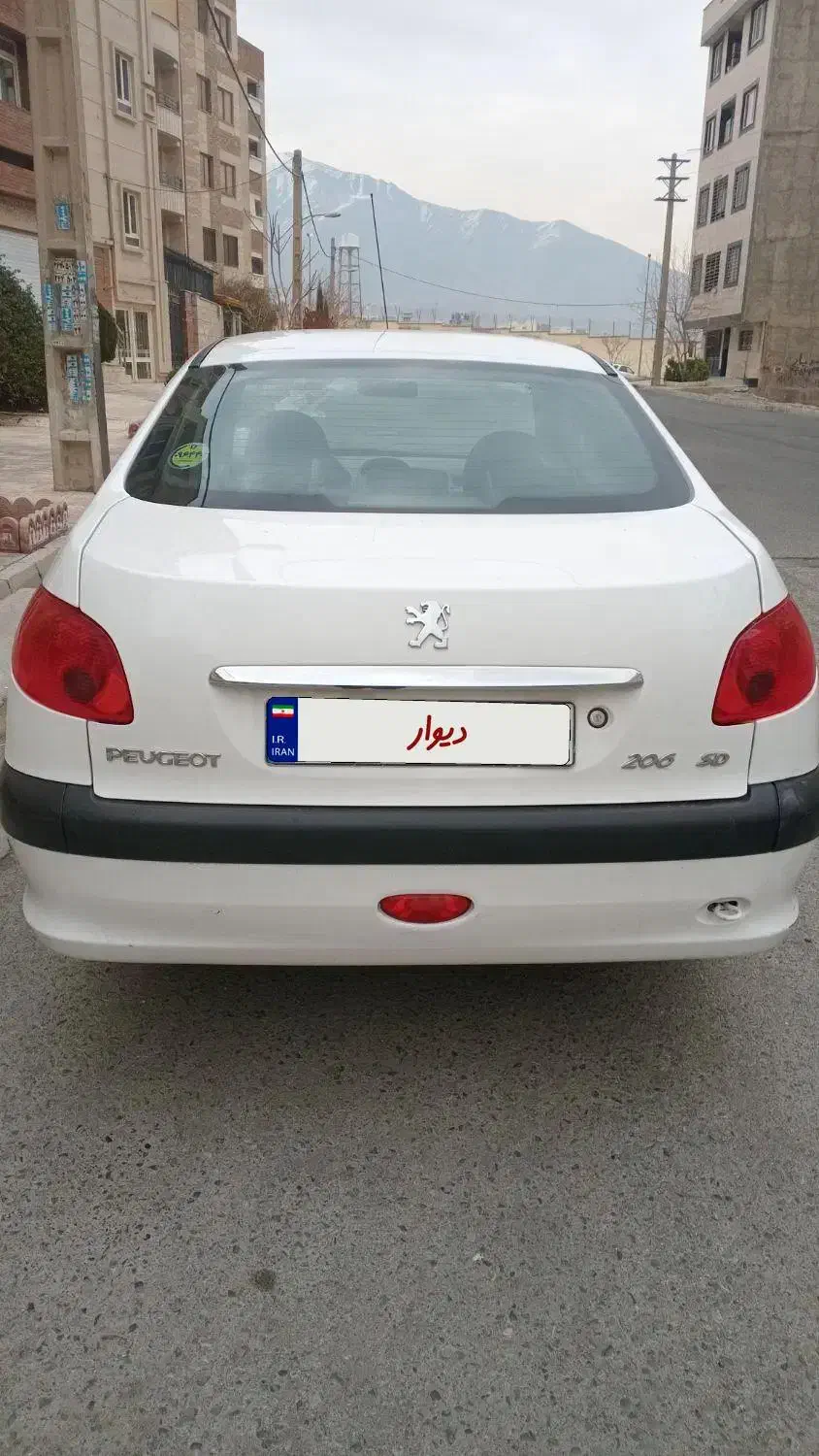 206 sd مدل ۹۸|خودرو سواری و وانت|کرج, گوهردشت|دیوار