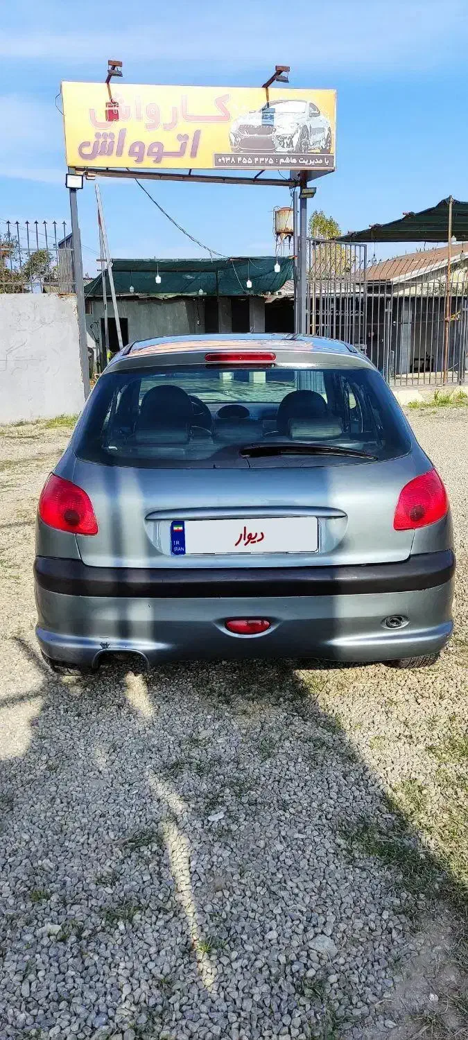 پژو 206مدل 83موتور تعویض 1400|خودرو سواری و وانت|زرگرشهر, |دیوار