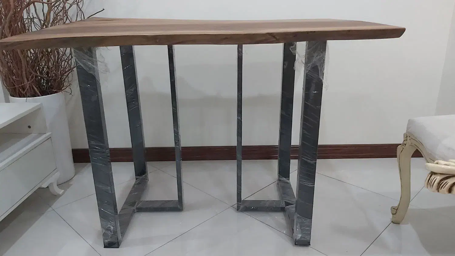 میز ناهار خوری ۴ نفره رستیک|میز و صندلی غذاخوری|تهران, والفجر (افسریه)|دیوار