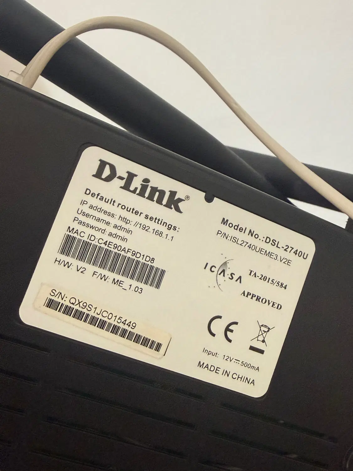 Dlink مودم 2750U|مودم و تجهیزات شبکه|بروجرد, |دیوار