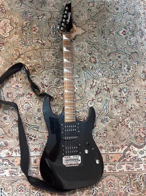 گیتار الکتریک آیبنر Ibanez grx70 blk|گیتار، بیس، امپلیفایر|تهران, هفت حوض|دیوار