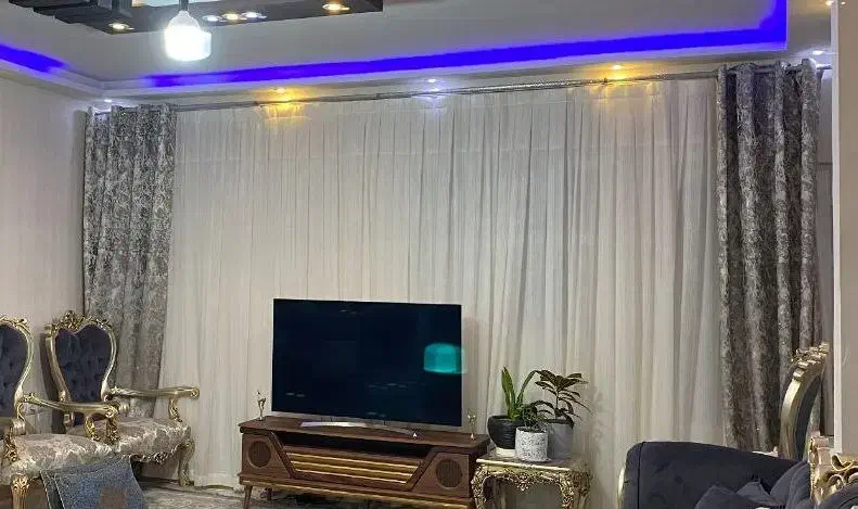 پرده حریر ضریح دار با یالان|پرده، رانر، رومیزی|بروجرد, |دیوار