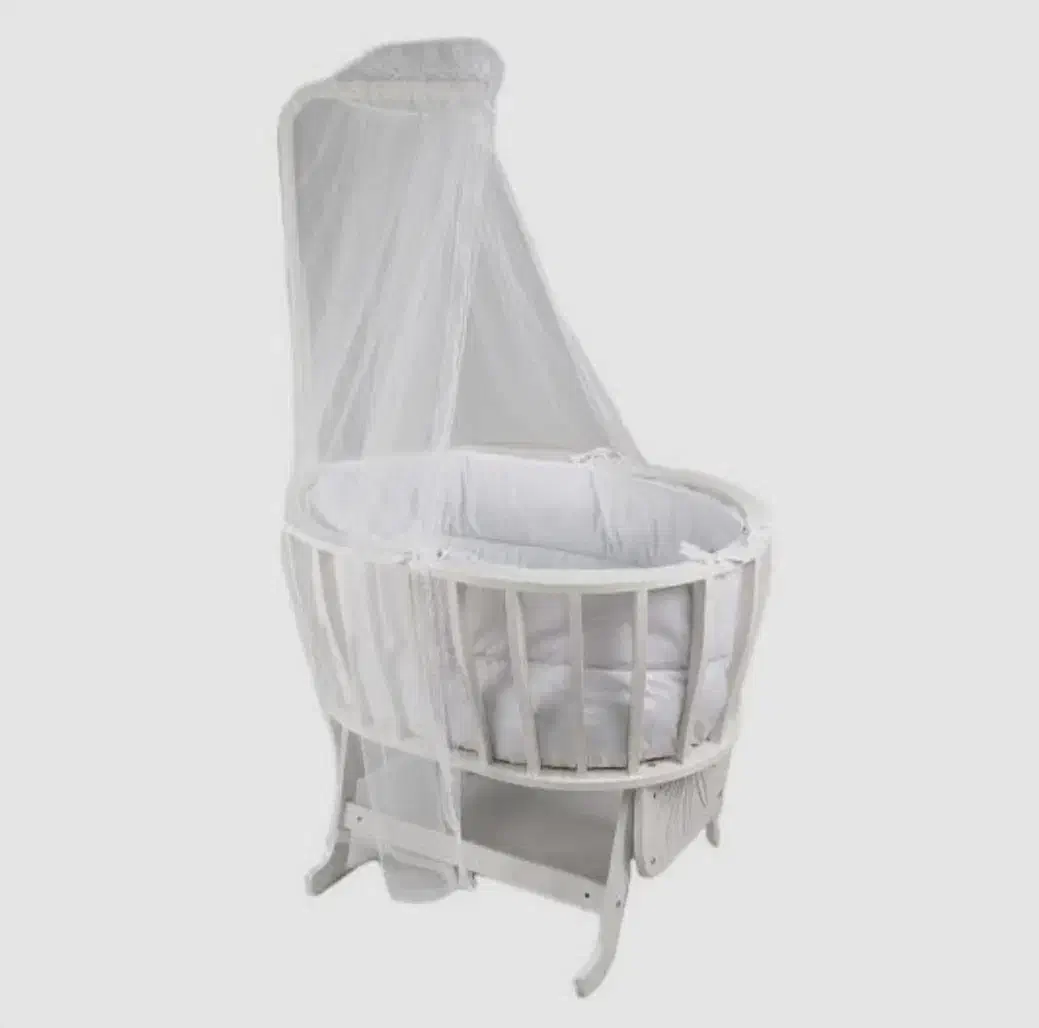 تخت نوزاد کنار تخت مادر نونو|تخت و صندلی بچه|اصفهان, رکن الدوله شرقی|دیوار