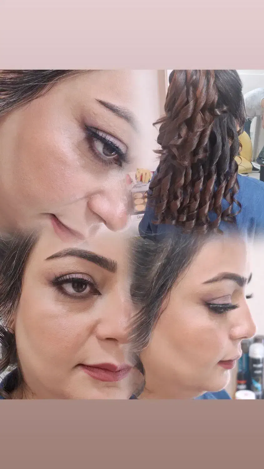 میکاپ و شینون اقتصادی|خدمات آرایشگری و زیبایی|قم, انصارالحسین|دیوار