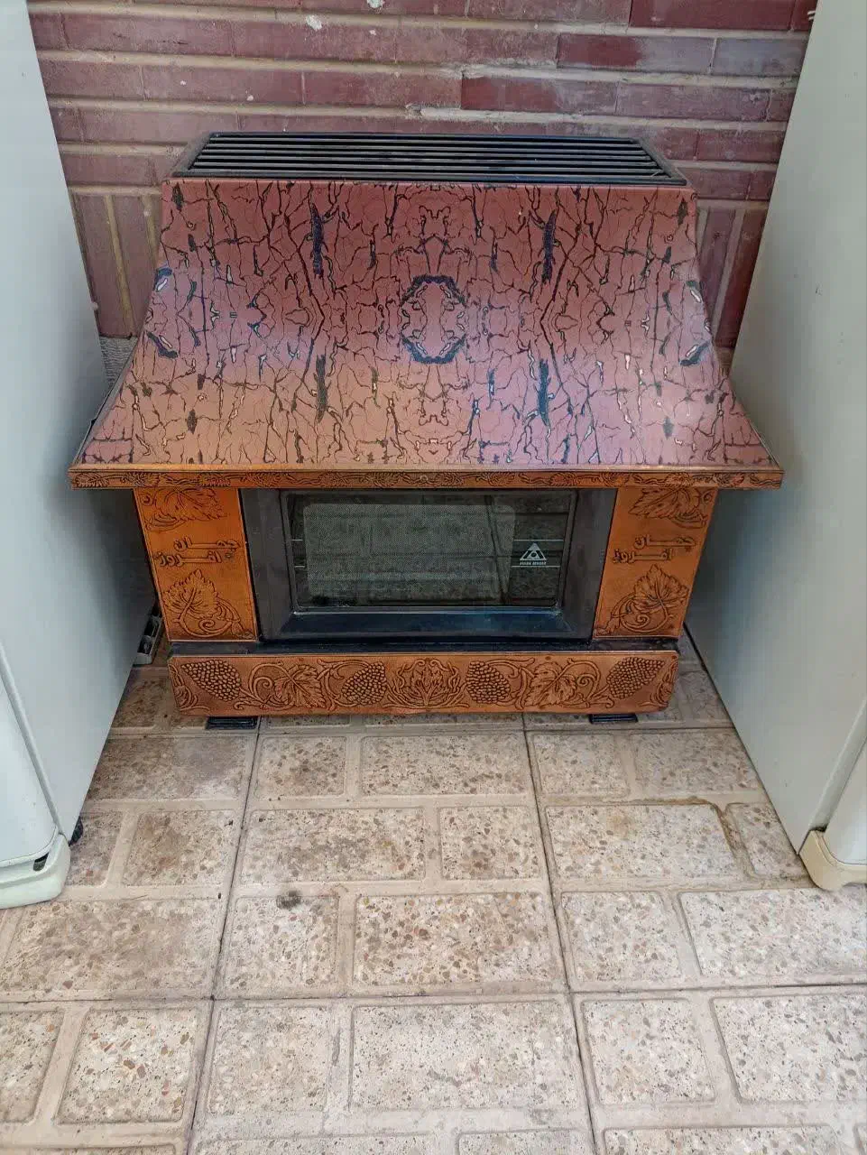 بخاری جهان افروز|بخاری، هیتر، شومینه|پرند, فاز ۲|دیوار