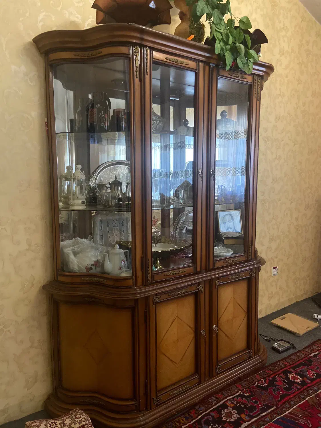 بوفه چوبی|بوفه، ویترین، کنسول|تبریز, |دیوار