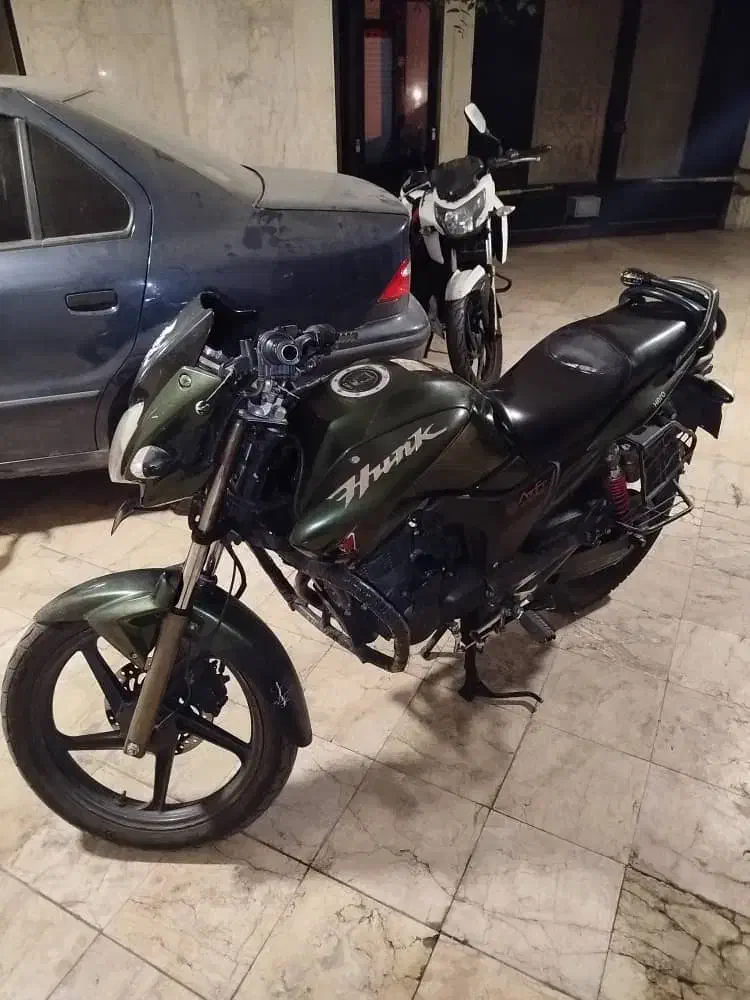 هیرو 150کویر آپاچی موتور خارجی فروش فوری|موتورسیکلت|تهران, پامنار|دیوار