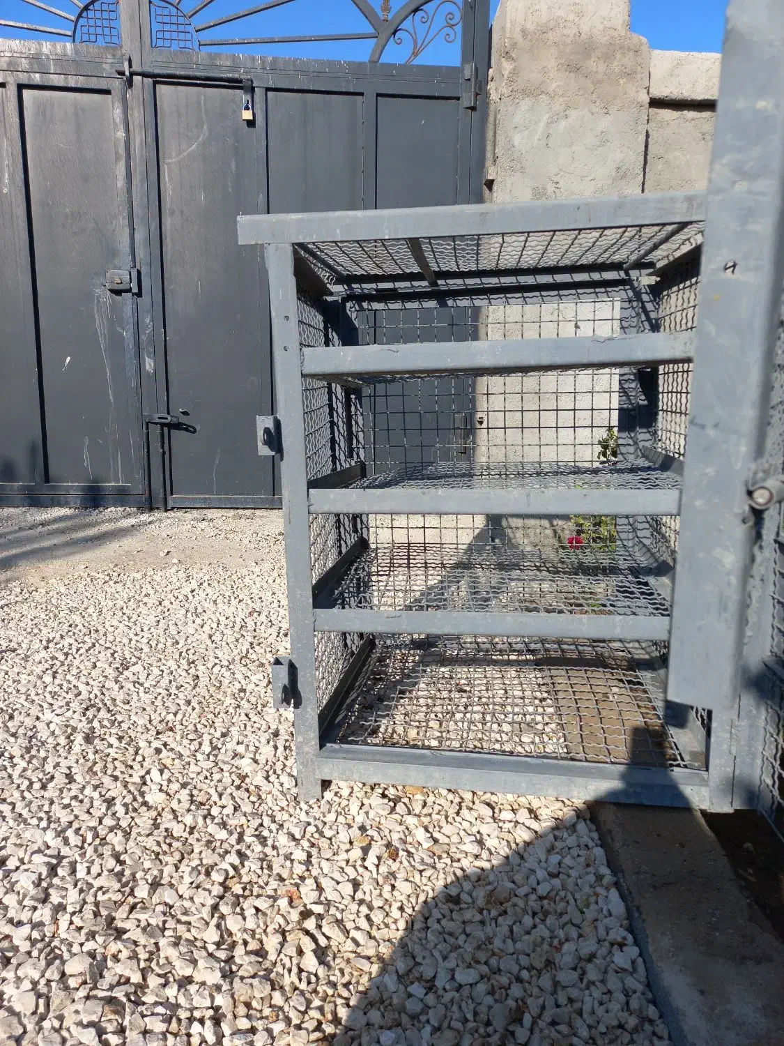 قفس مرغی (توری فلزی) جهت حیوانات خانگی|لوازم جانبی حیوانات|مرودشت, ده بید|دیوار