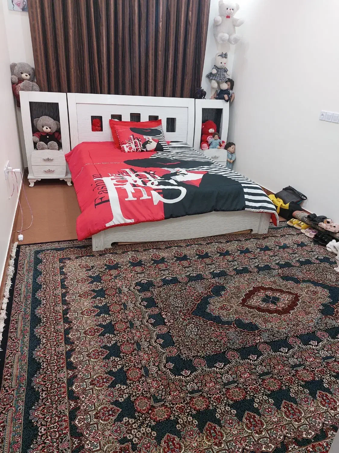 سرویس خواب چوبی|تخت و سرویس خواب|سیرجان, |دیوار