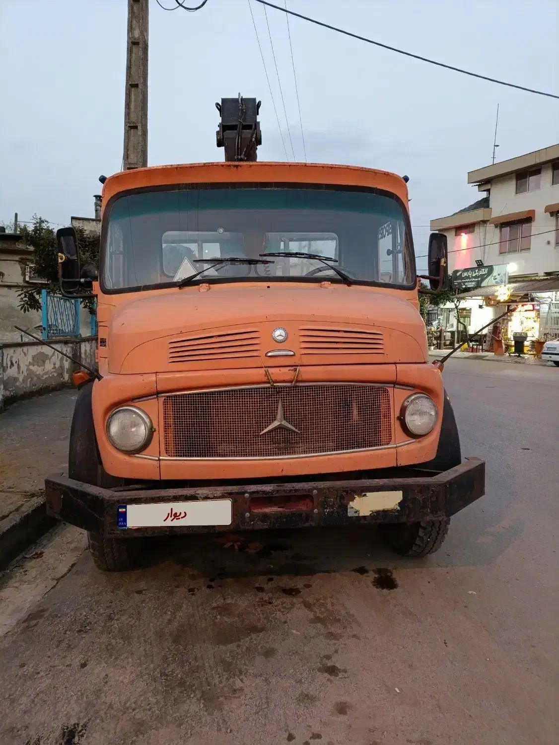 بنز911 جرثقیل|خودرو سنگین|نوشهر, |دیوار