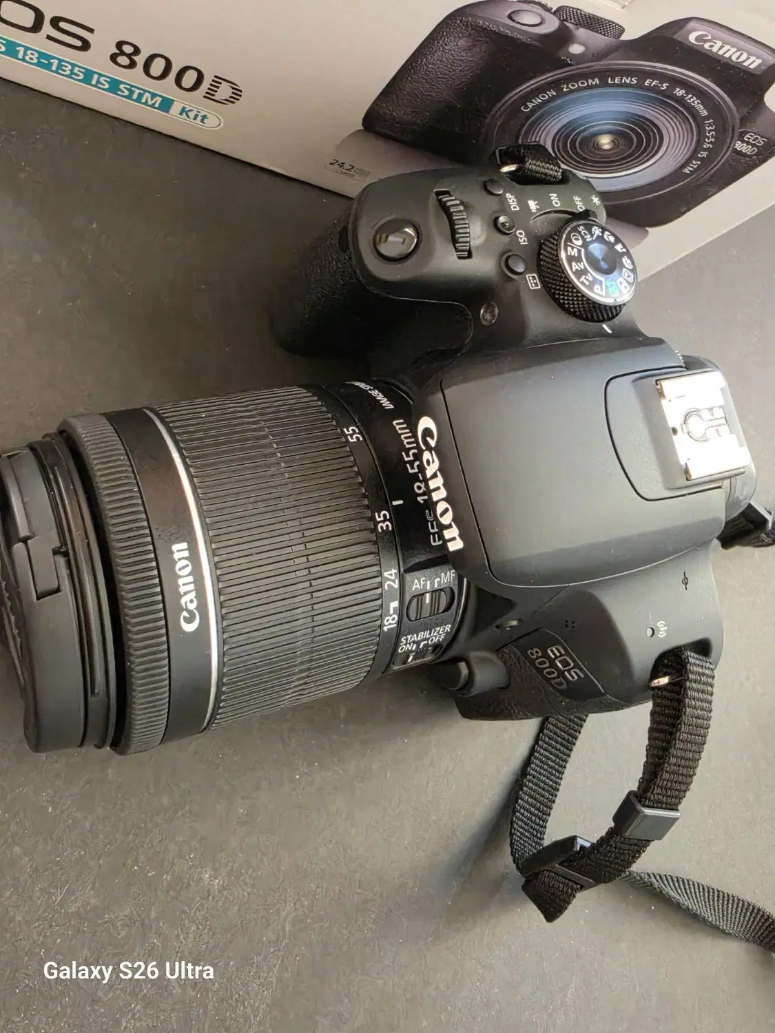 دوربین عکاسی دیجیتال Canon 800d لنز 55-18|دوربین عکاسی و فیلمبرداری|شیراز, فرهنگ شهر|دیوار