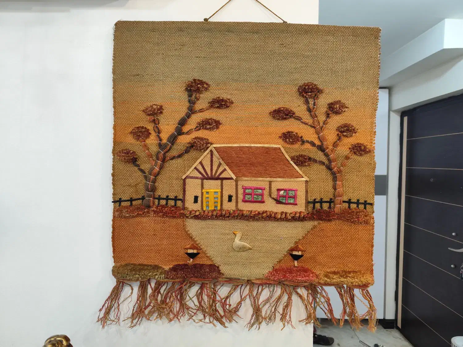 قاب عکس گلیمی دستباف|تابلو فرش|اهواز, کوروش|دیوار