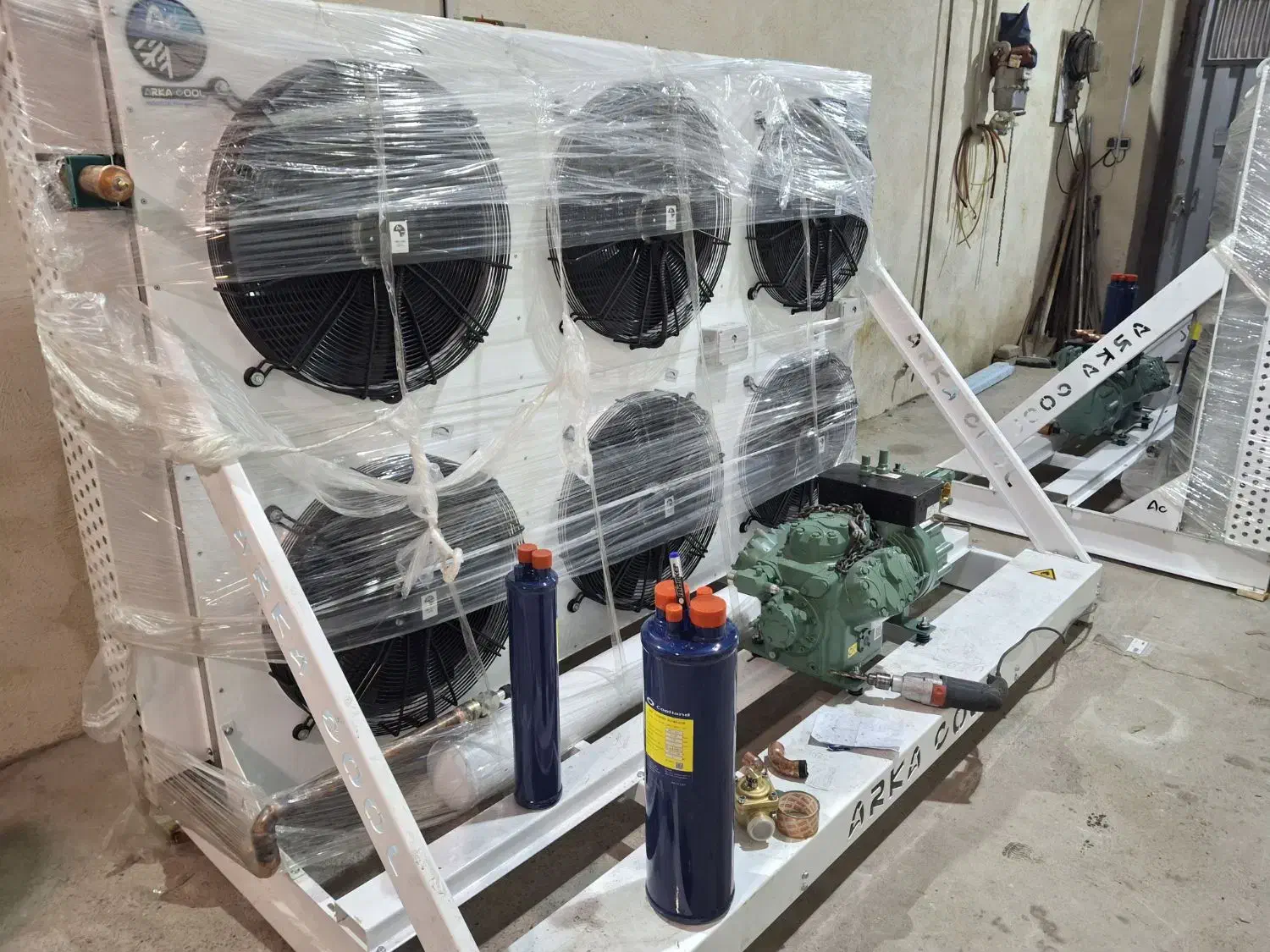 ساخت سردخانه و چیلر و آیس بانک|ماشین‌آلات صنعتی|تبریز, |دیوار