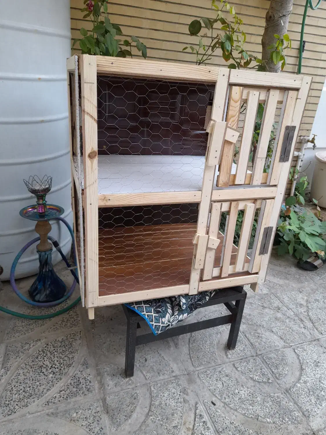 تولیدی قفس چوبی کبوتر قیمت تولیدی|لوازم جانبی حیوانات|اصفهان, باغ زرشک|دیوار