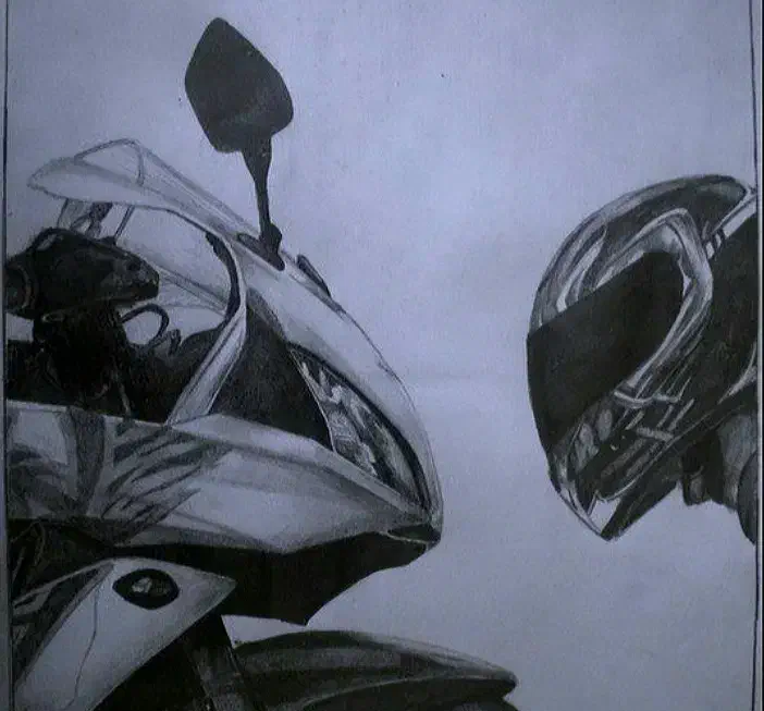 طراحی سیاه قلم|تابلو، نقاشی، عکس|بروجرد, |دیوار