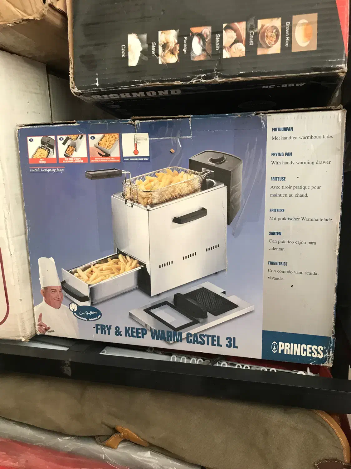 سرخ کن ۳ لیتری تمام استیل مارک پرنسس هلند آکبند|کافیشاپ و رستوران|تهران, صد دستگاه|دیوار