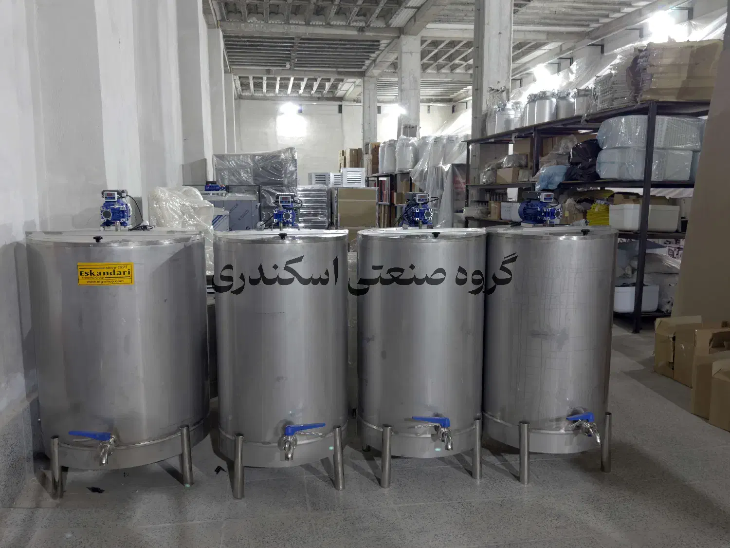 دیگ پاتیل شیر جوش ، پخت و پز کشک پروسس تانک 300|ظروف پخت‌وپز|رشت, نامجو|دیوار