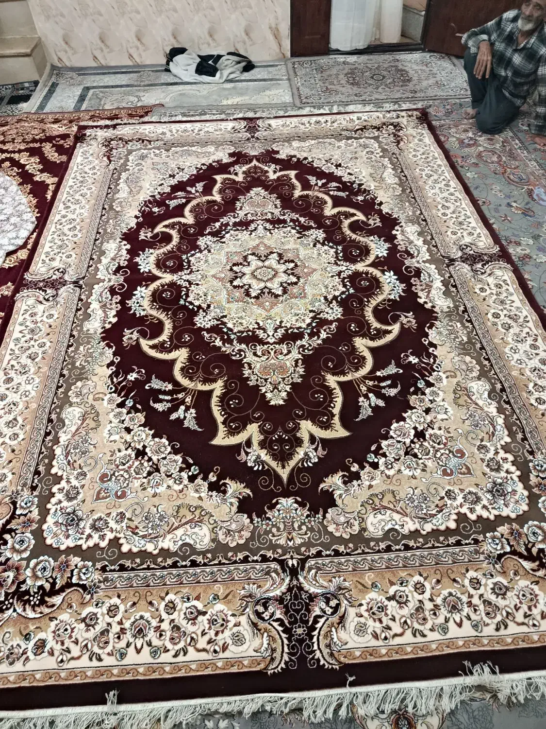 فرش 9متری نونو مناسب ویلا روستا|فرش|سبزوار, امام خمینی (ناوی)|دیوار