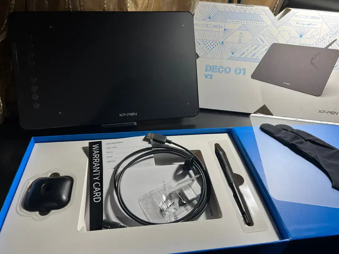 قلم نوری XP-Pen Deco 01 V2|قطعات و لوازم جانبی رایانه|تهران, ونک|دیوار