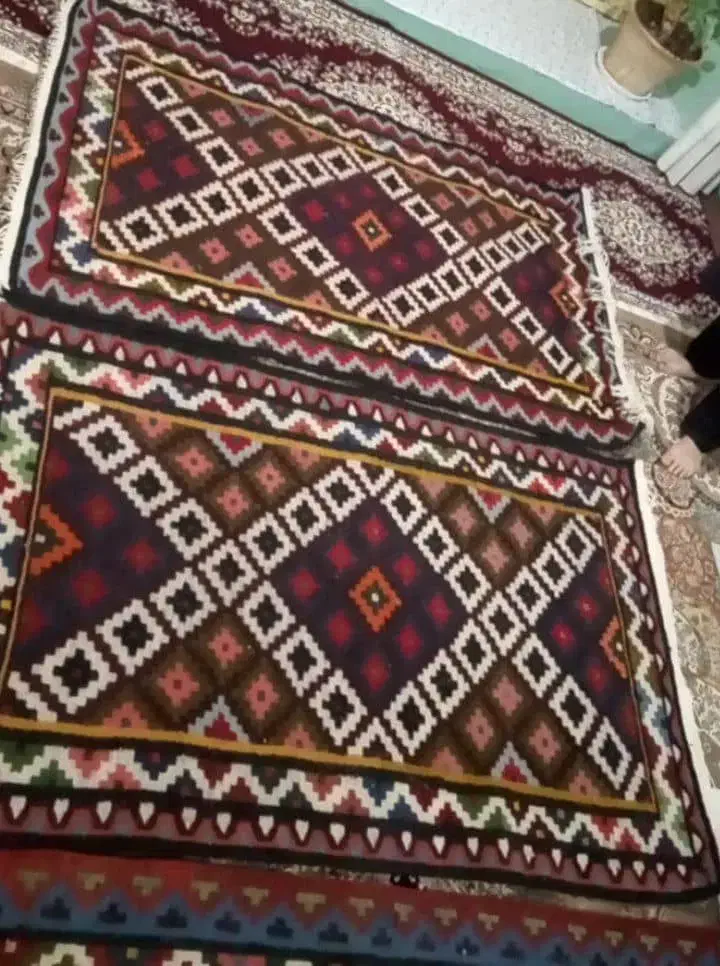 گلیم دست بافت|گلیم، جاجیم، گبه|برخوار, |دیوار