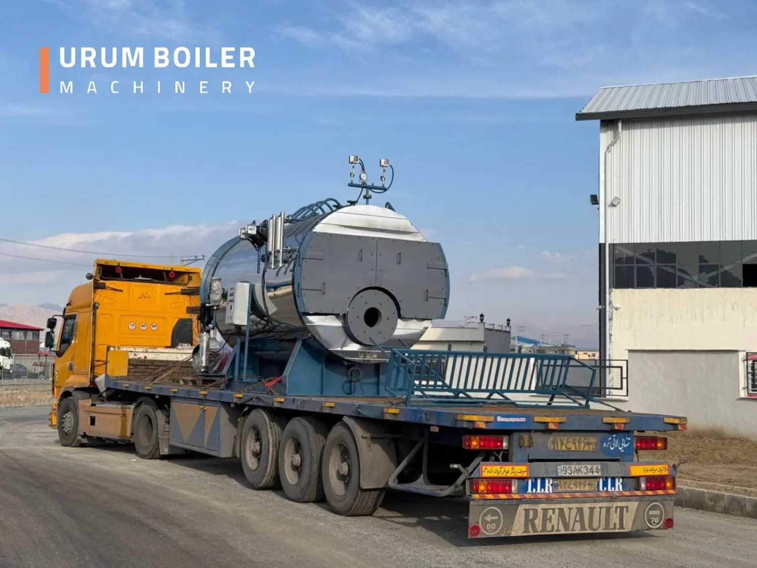 دیگ بویلر بخار FULL WETBACK(2000kg/hr)|ماشین‌آلات صنعتی|تهران, دکتر هوشیار|دیوار