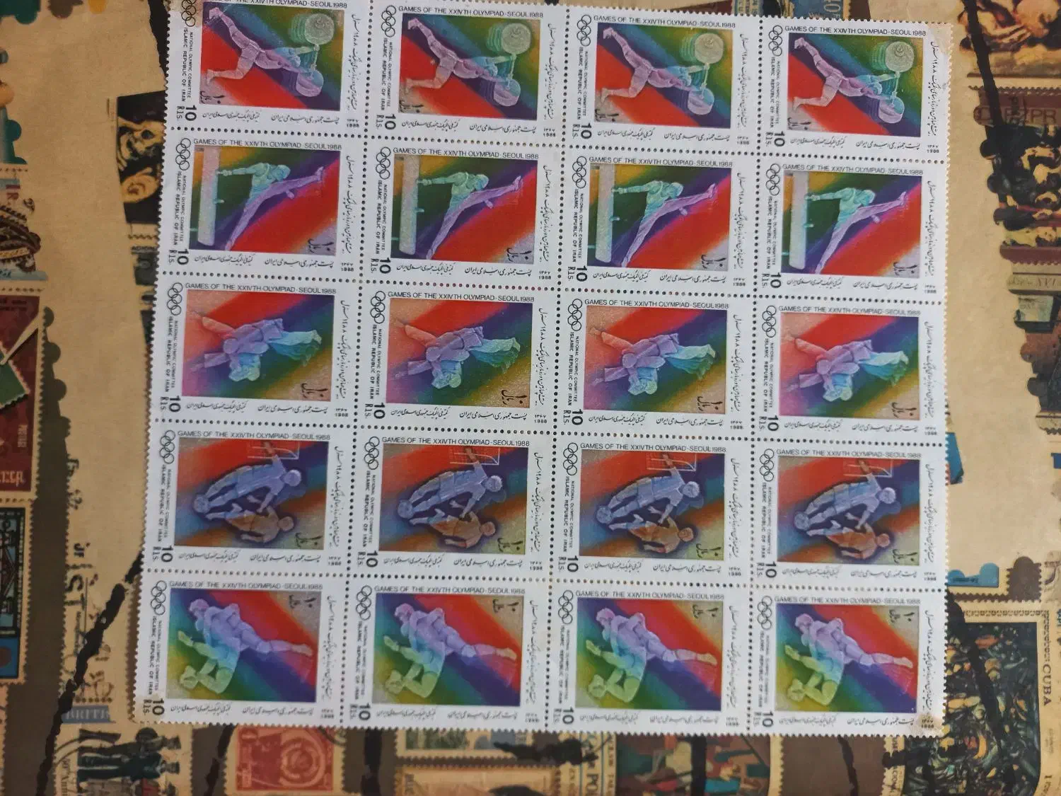 البوم تمبر ایرانی|کلکسیون سکه، تمبر، اسکناس|گرگان, |دیوار