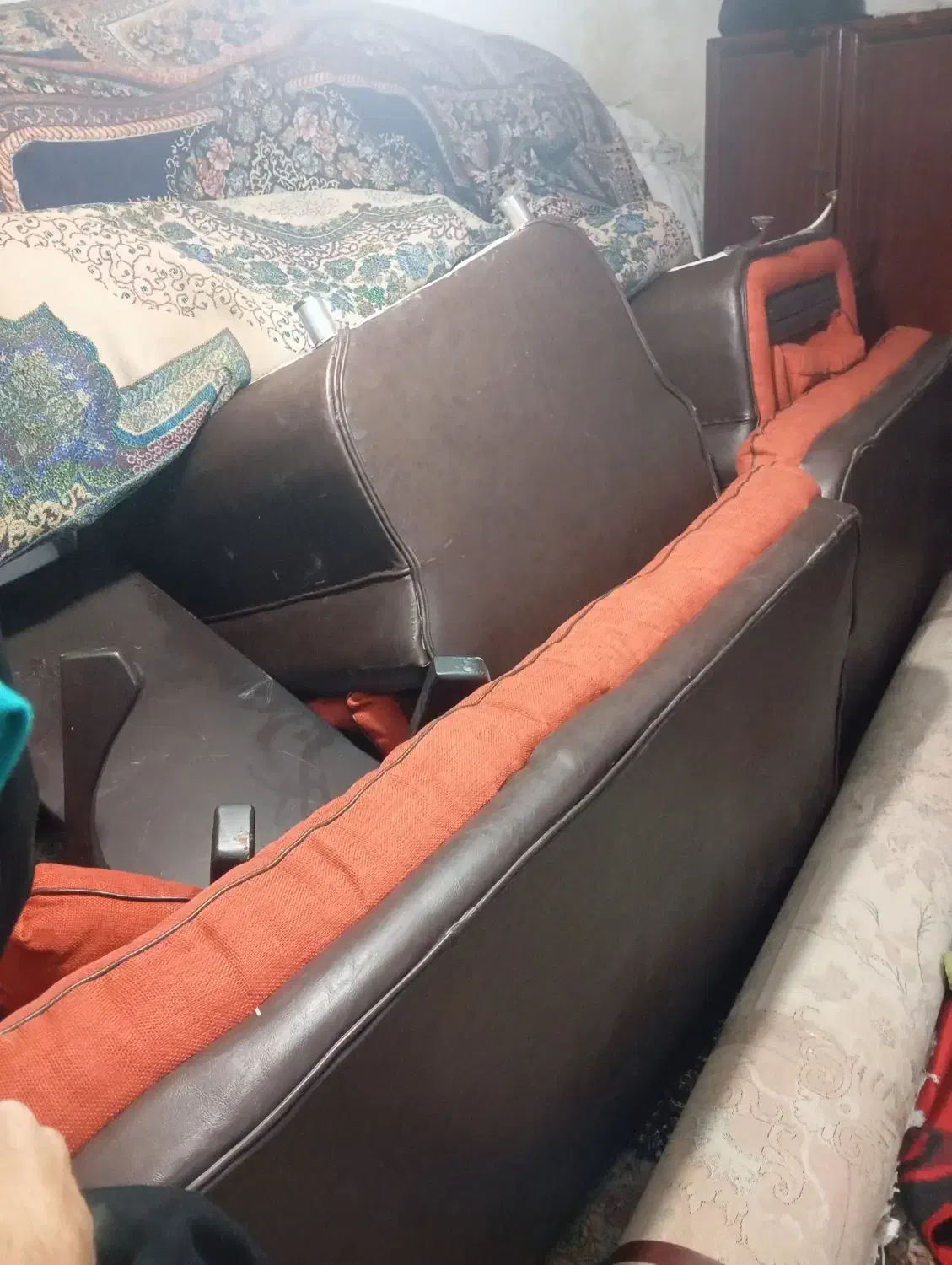 مبلمان هفت نفر|مبلمان خانگی و میز عسلی|سیرجان, |دیوار