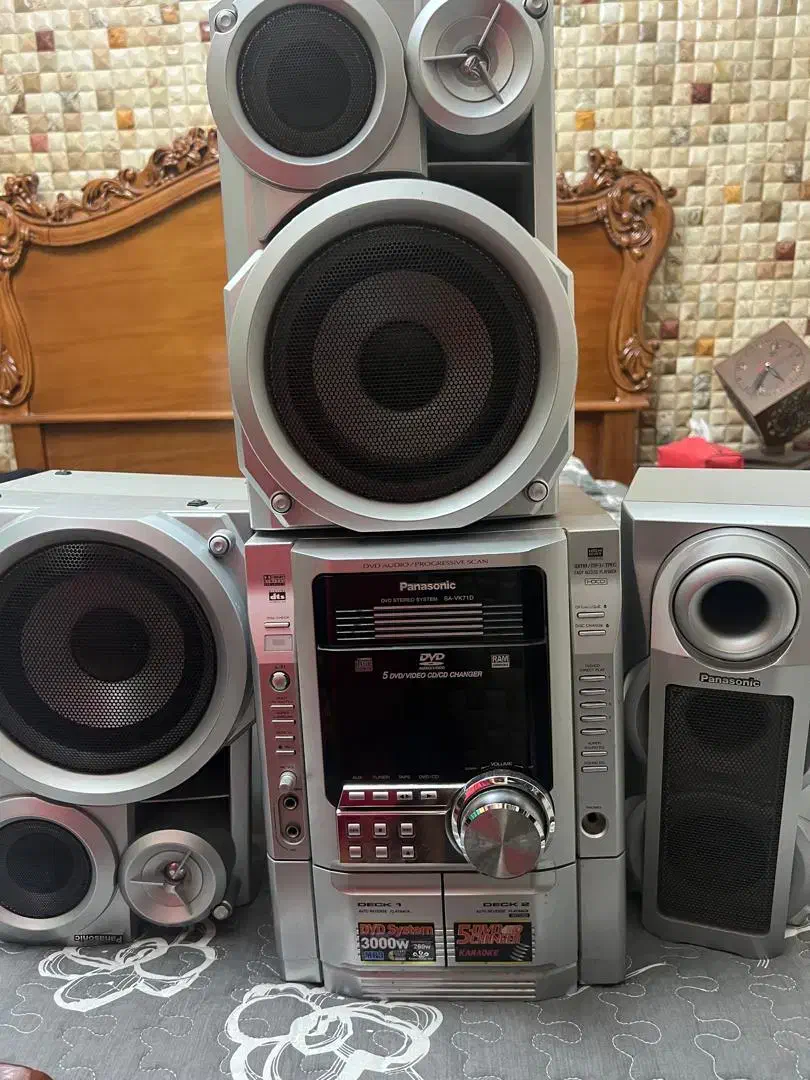 رادیو ظبت پاناسونیک اصل|سیستم صوتی خانگی|اصفهان, شهریار|دیوار