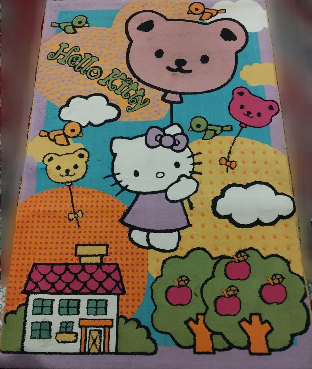 فرش/پادری/کودک/هلوکیتی|فرش|اسلام‌شهر, شهرک واوان|دیوار