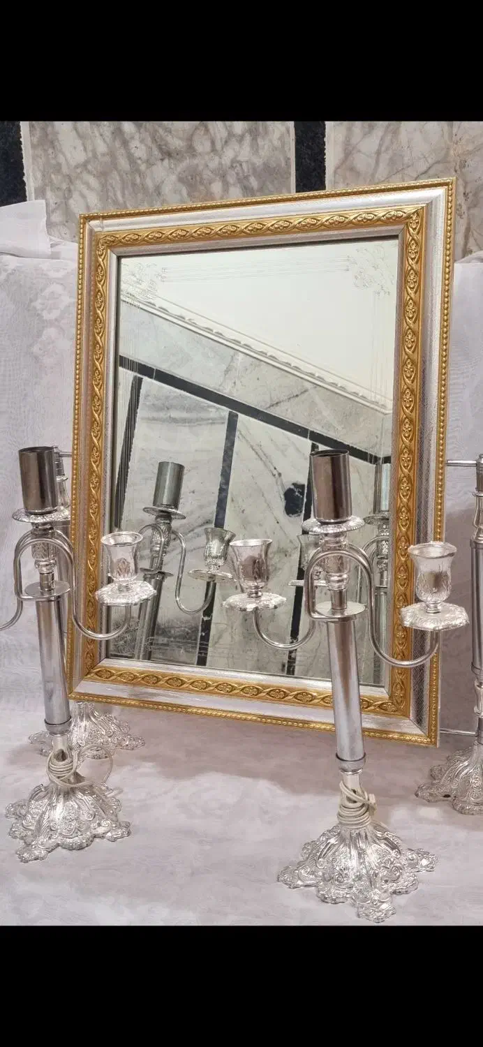 آیینه شمع دان|آینه|سراوان, |دیوار