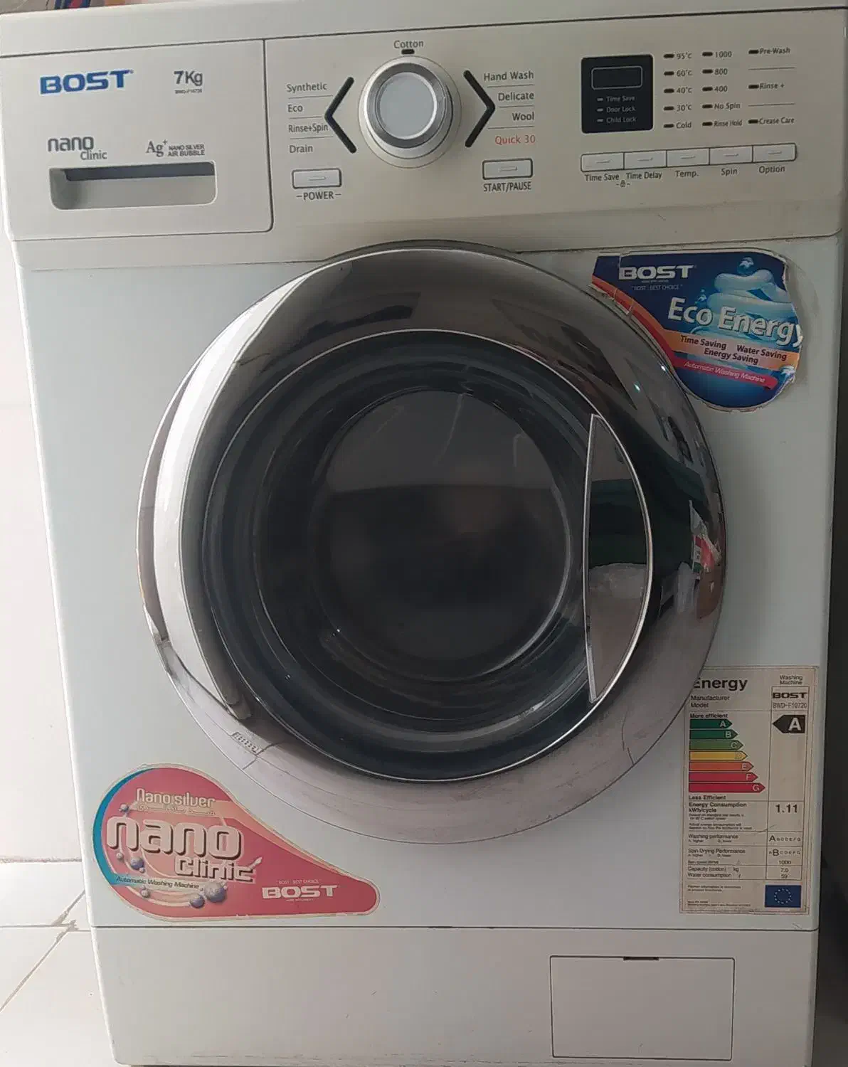 لباسشویی در حد نو|ماشین لباسشویی و خشککن لباس|اصفهان, جوزدان الیادران|دیوار