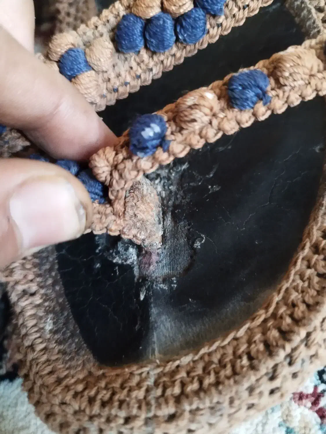 دمپایی گیوه زندان بافت. بند گوشی|کیف، کفش، کمربند|مشهد, کوشک مهدی|دیوار