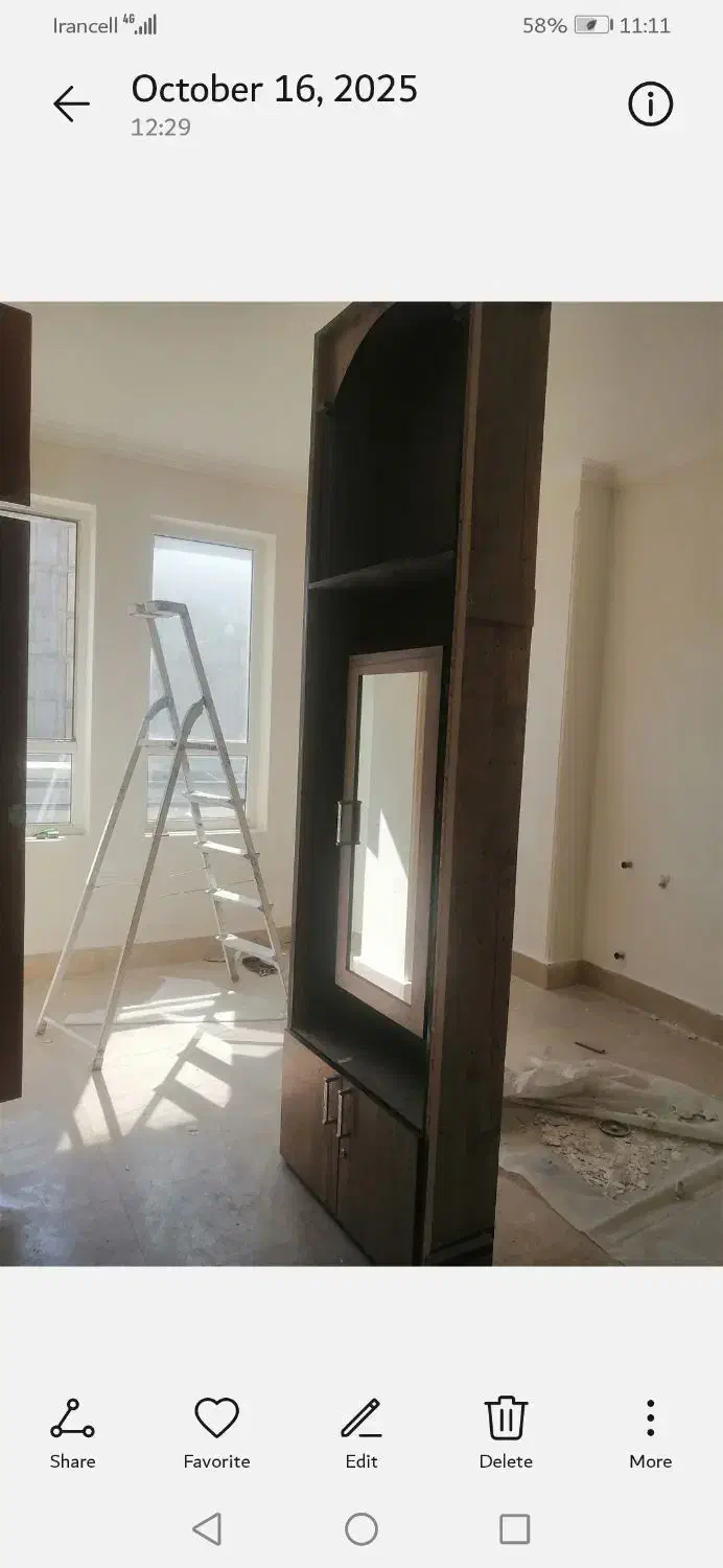 کمد دیواری اینه دار|جاکفشی، کمد، دراور|یاسوج, |دیوار