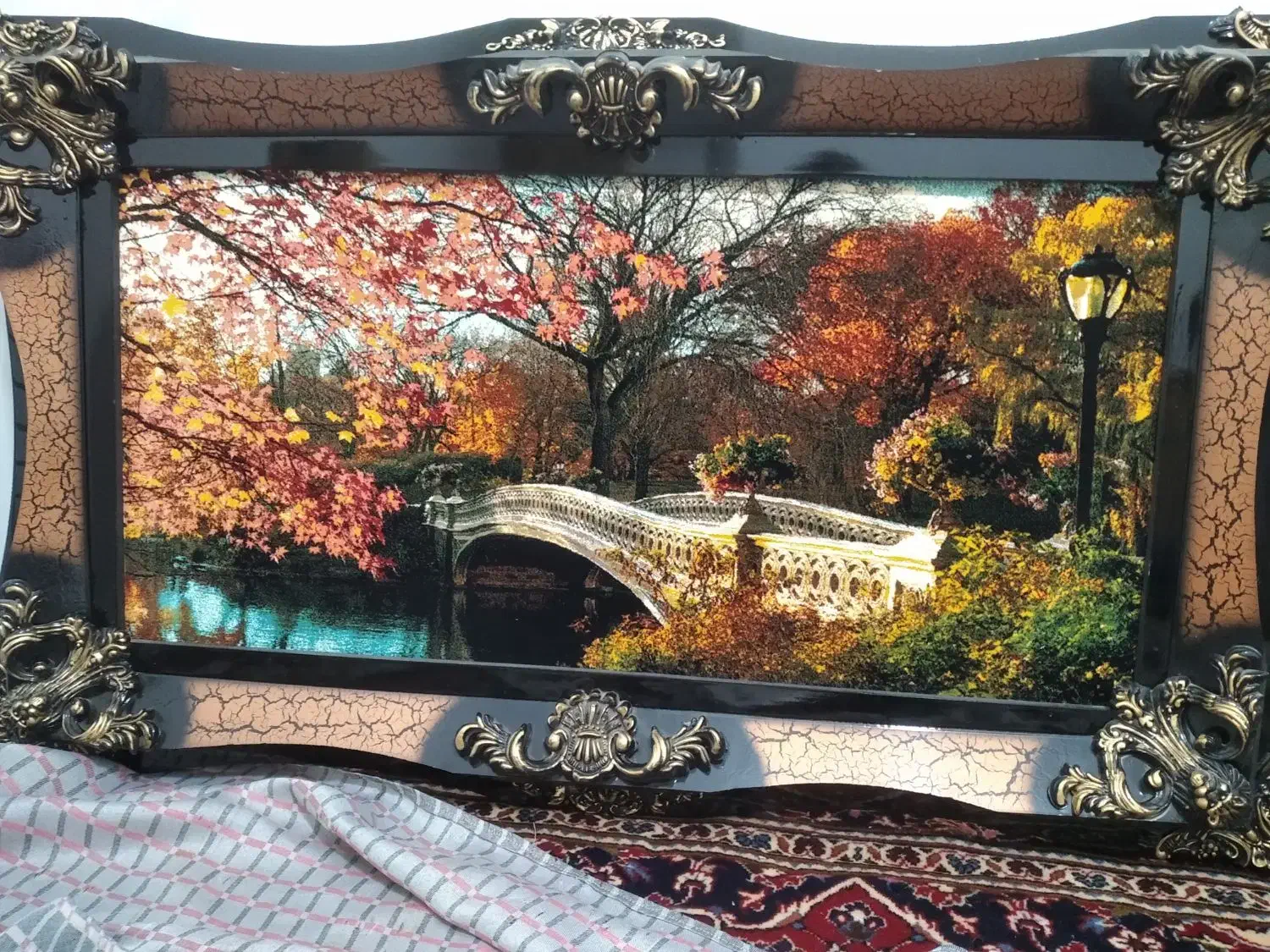 دو عدد تابلو فرش ماشینی|تابلو فرش|همدان, |دیوار