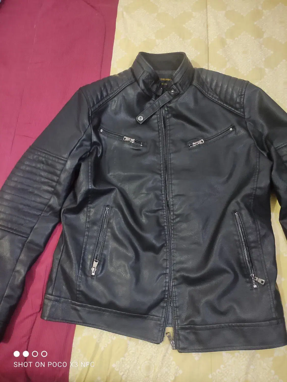 کاپشن چرم|لباس|لنجان, |دیوار